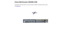 Desktop Screenshot of online2.gbxemu.com