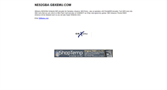 Desktop Screenshot of nes2gba.gbxemu.com